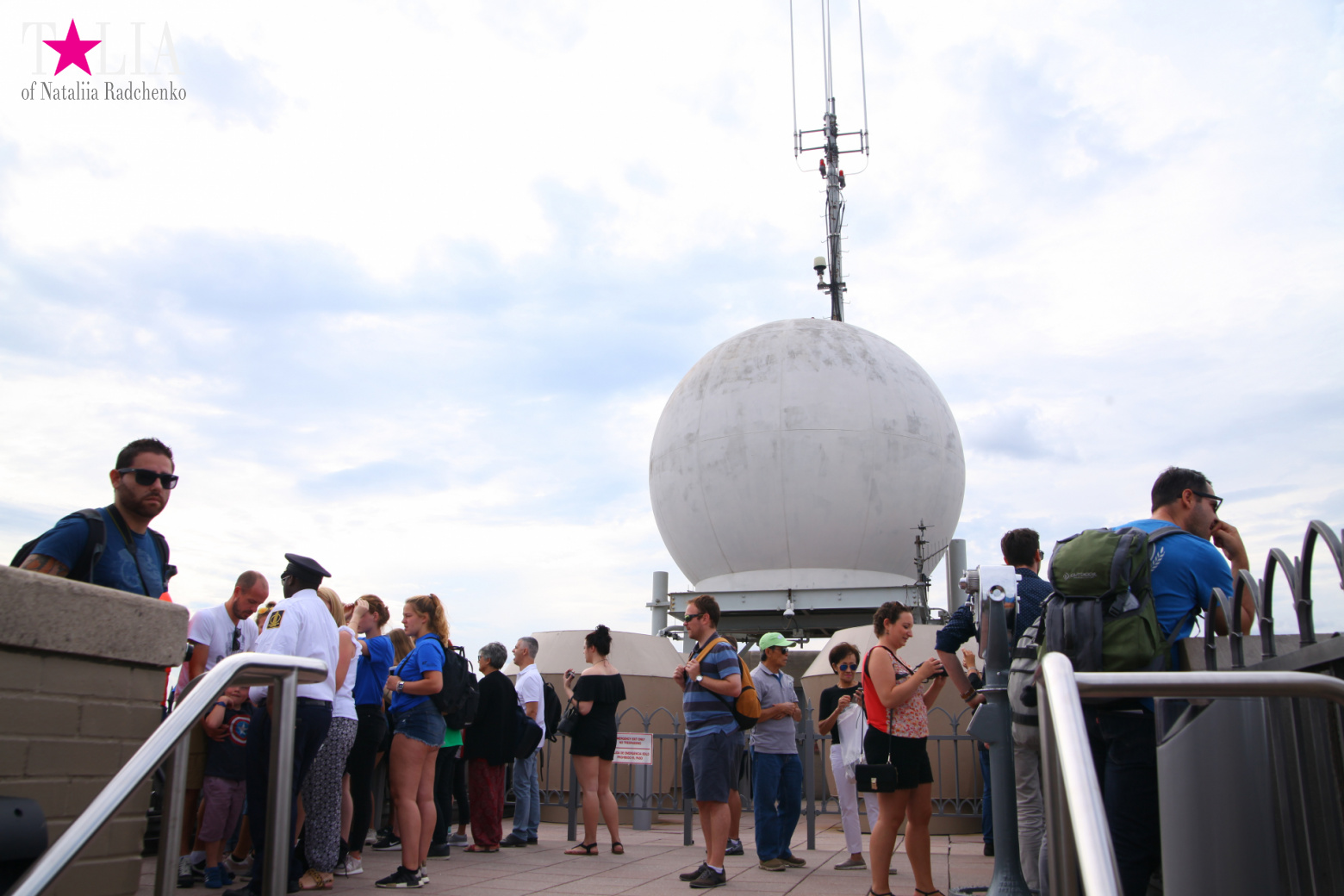 Смотровая площадка Рокфеллер-центра в Нью-Йорке