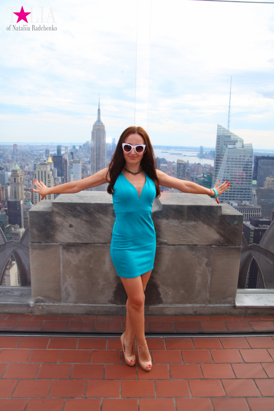 Смотровая площадка Рокфеллер-центра в Нью-Йорке