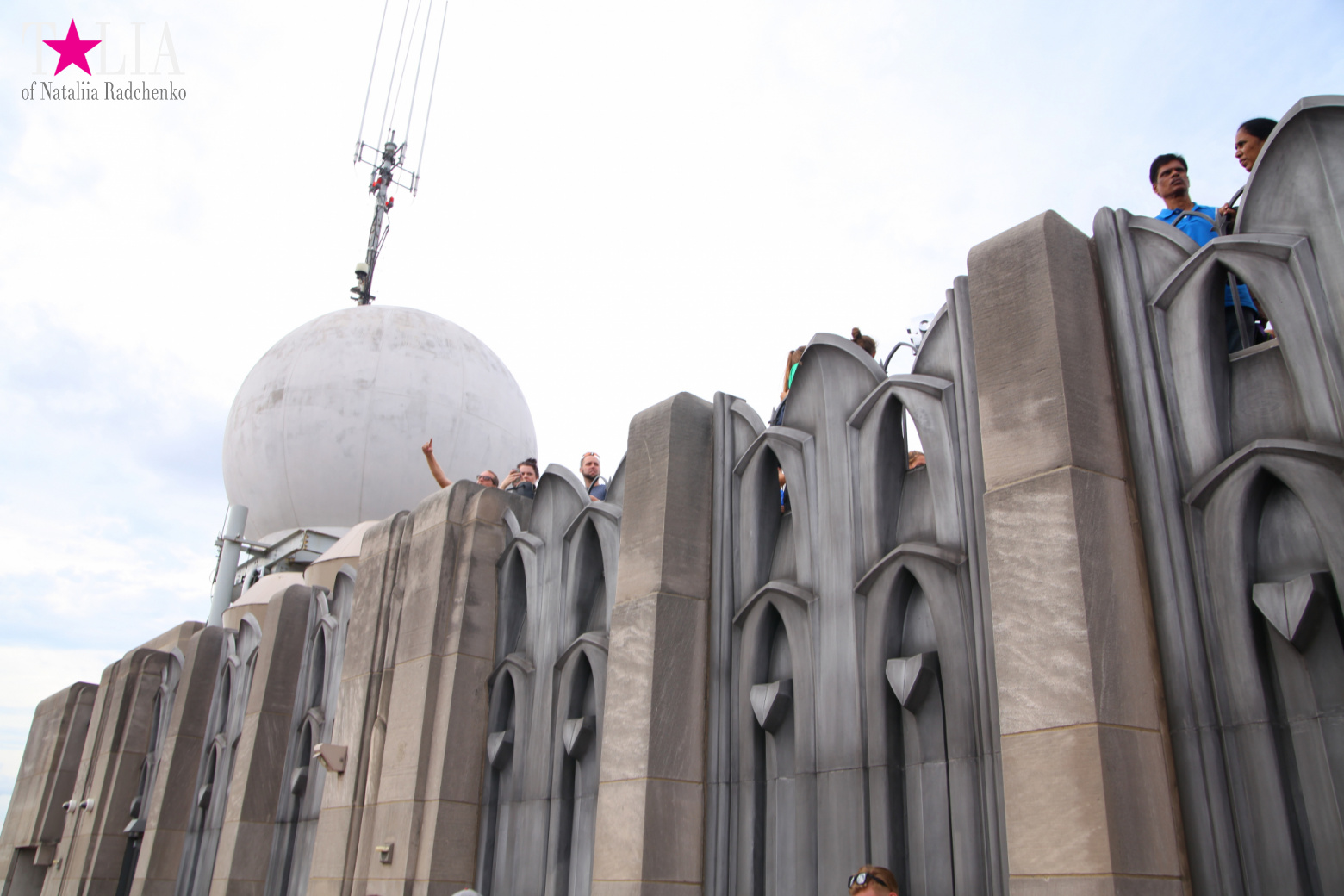 Смотровая площадка Рокфеллер-центра в Нью-Йорке