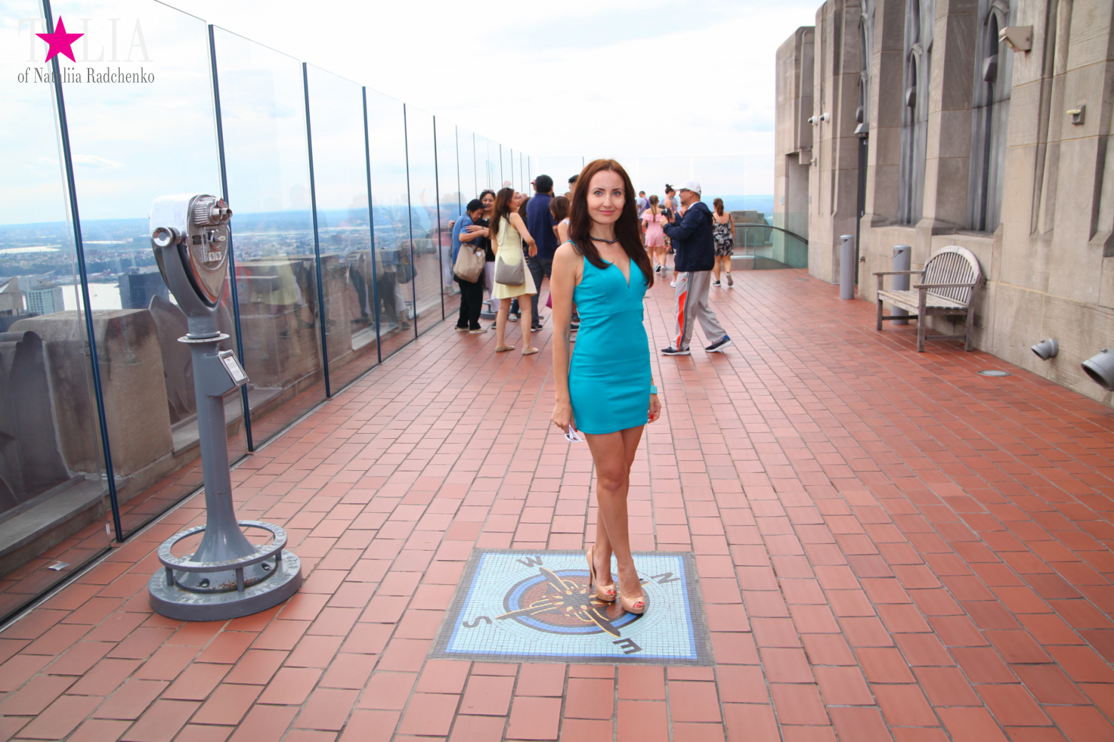 Смотровая площадка Рокфеллер-центра в Нью-Йорке