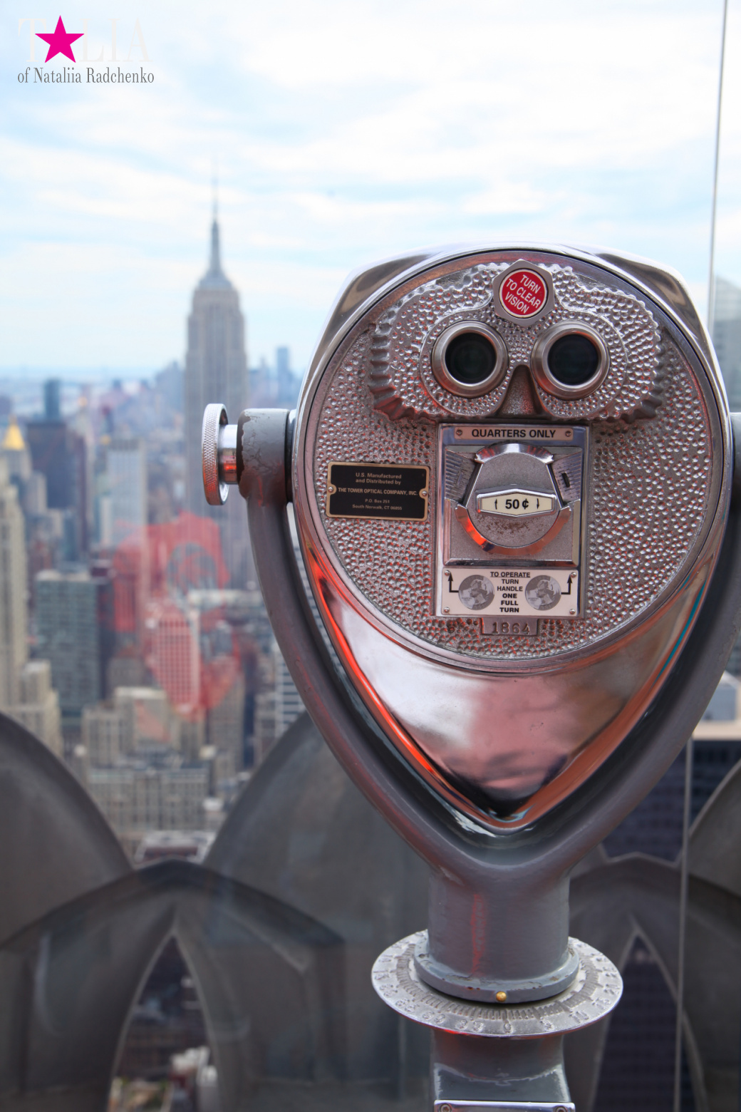 Смотровая площадка Рокфеллер-центра в Нью-Йорке