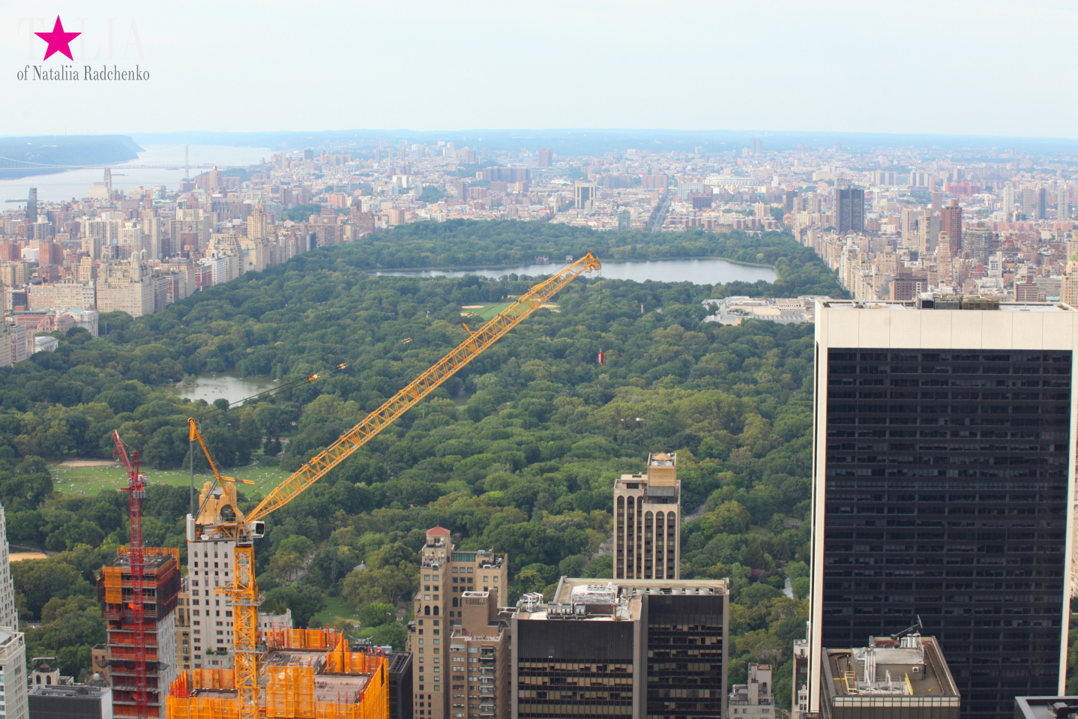Смотровая площадка Рокфеллер-центра в Нью-Йорке