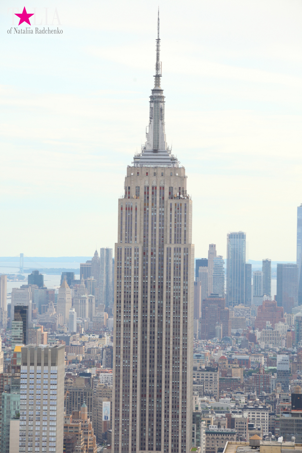 Смотровая площадка Рокфеллер-центра в Нью-Йорке