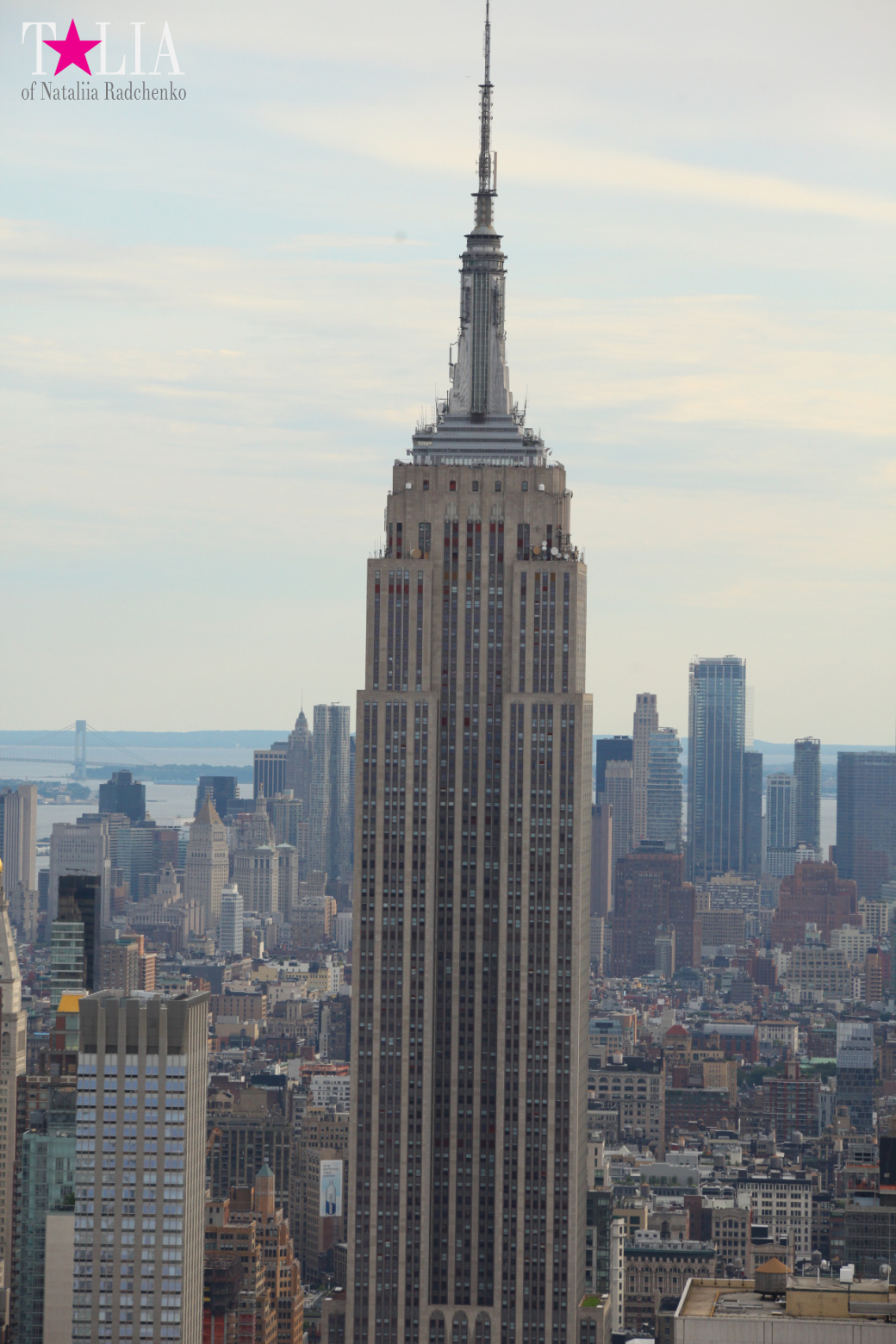 Смотровая площадка Рокфеллер-центра в Нью-Йорке