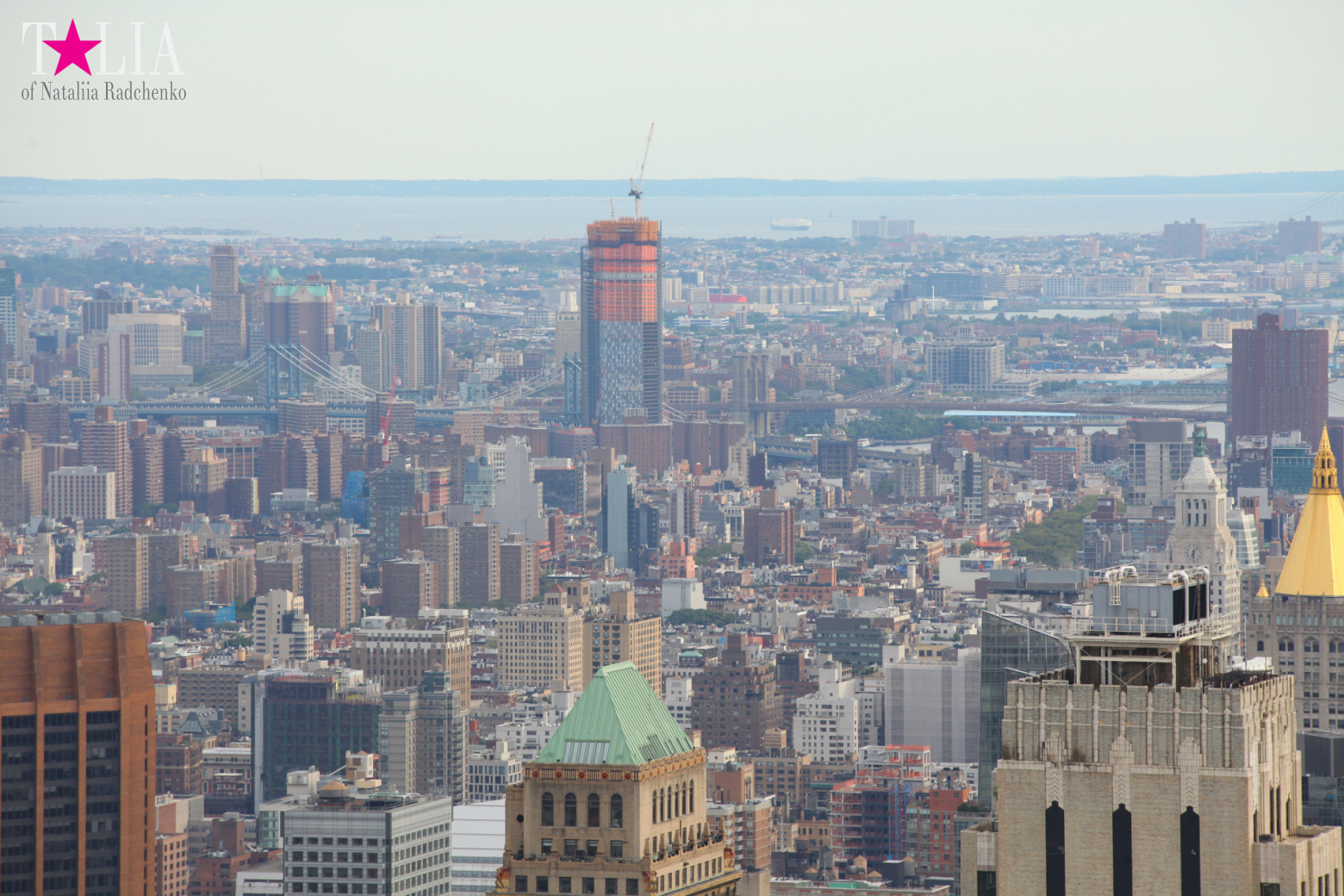 Смотровая площадка Рокфеллер-центра в Нью-Йорке