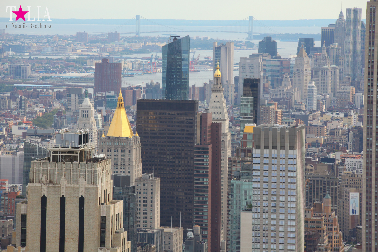Смотровая площадка Рокфеллер-центра в Нью-Йорке