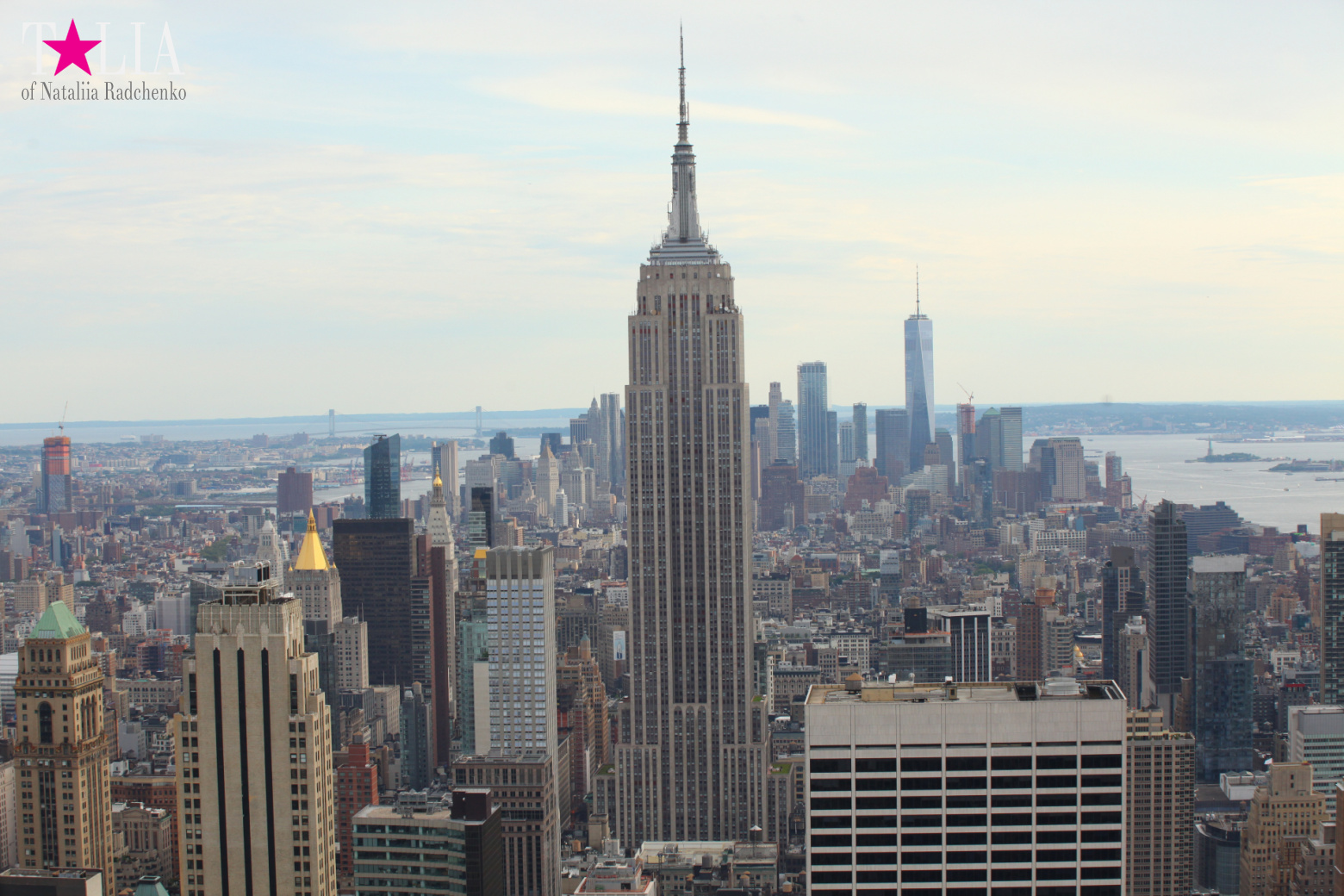 Смотровая площадка Рокфеллер-центра в Нью-Йорке