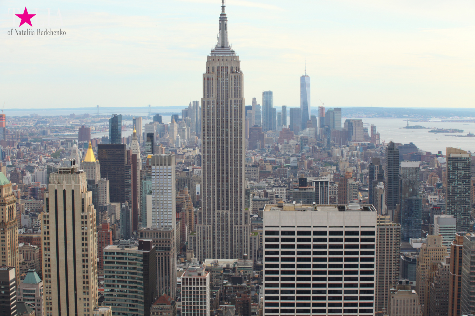 Смотровая площадка Рокфеллер-центра в Нью-Йорке