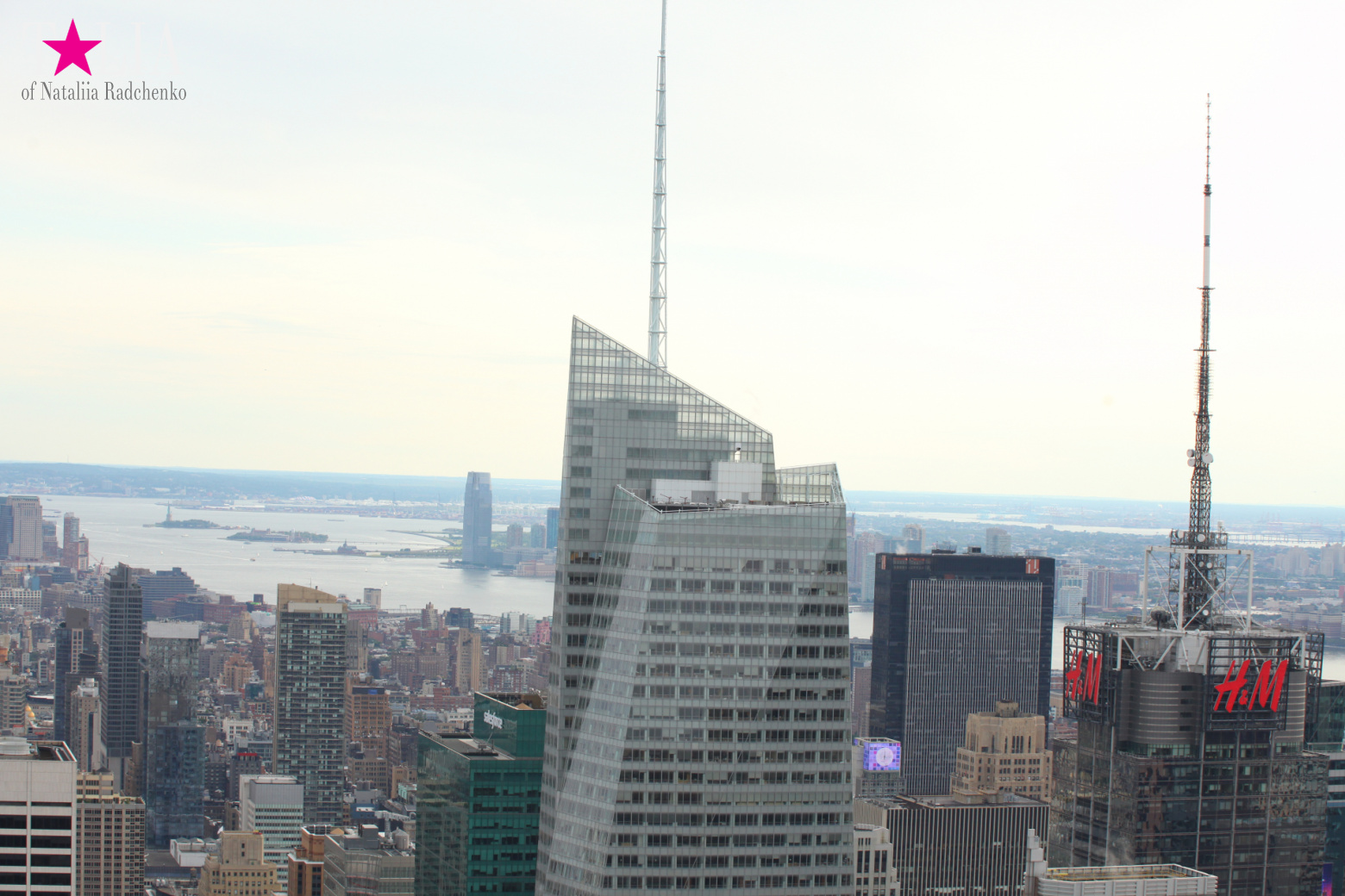 Смотровая площадка Рокфеллер-центра в Нью-Йорке