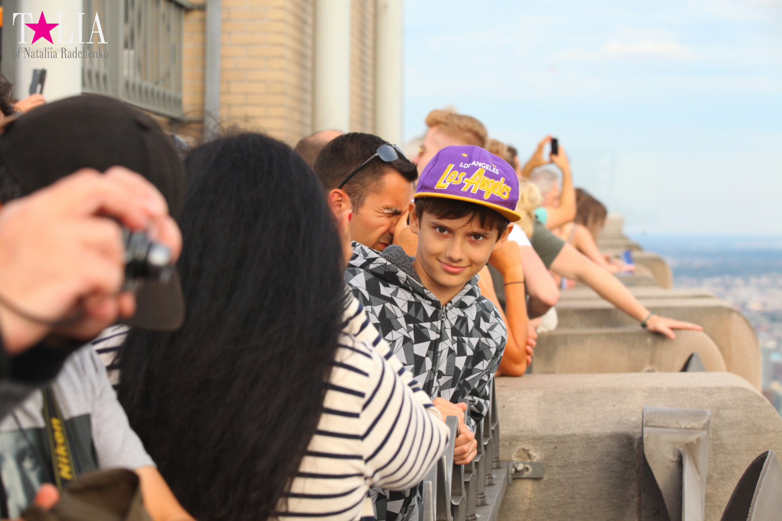 Смотровая площадка Рокфеллер-центра в Нью-Йорке