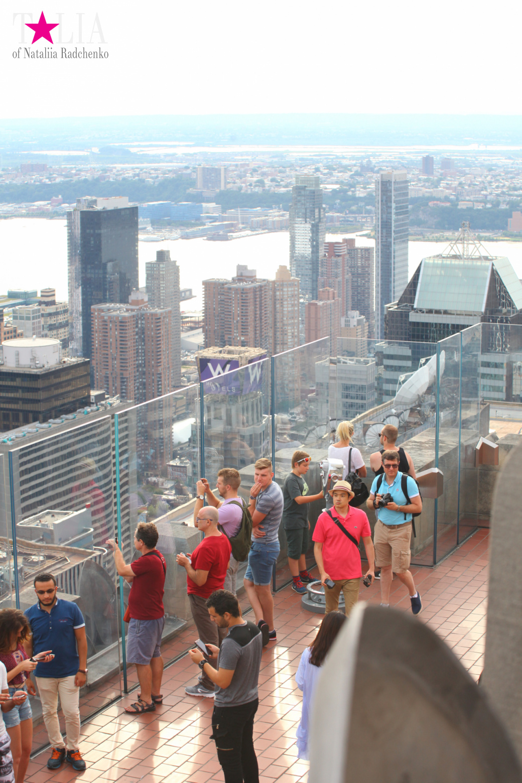 Смотровая площадка Рокфеллер-центра в Нью-Йорке