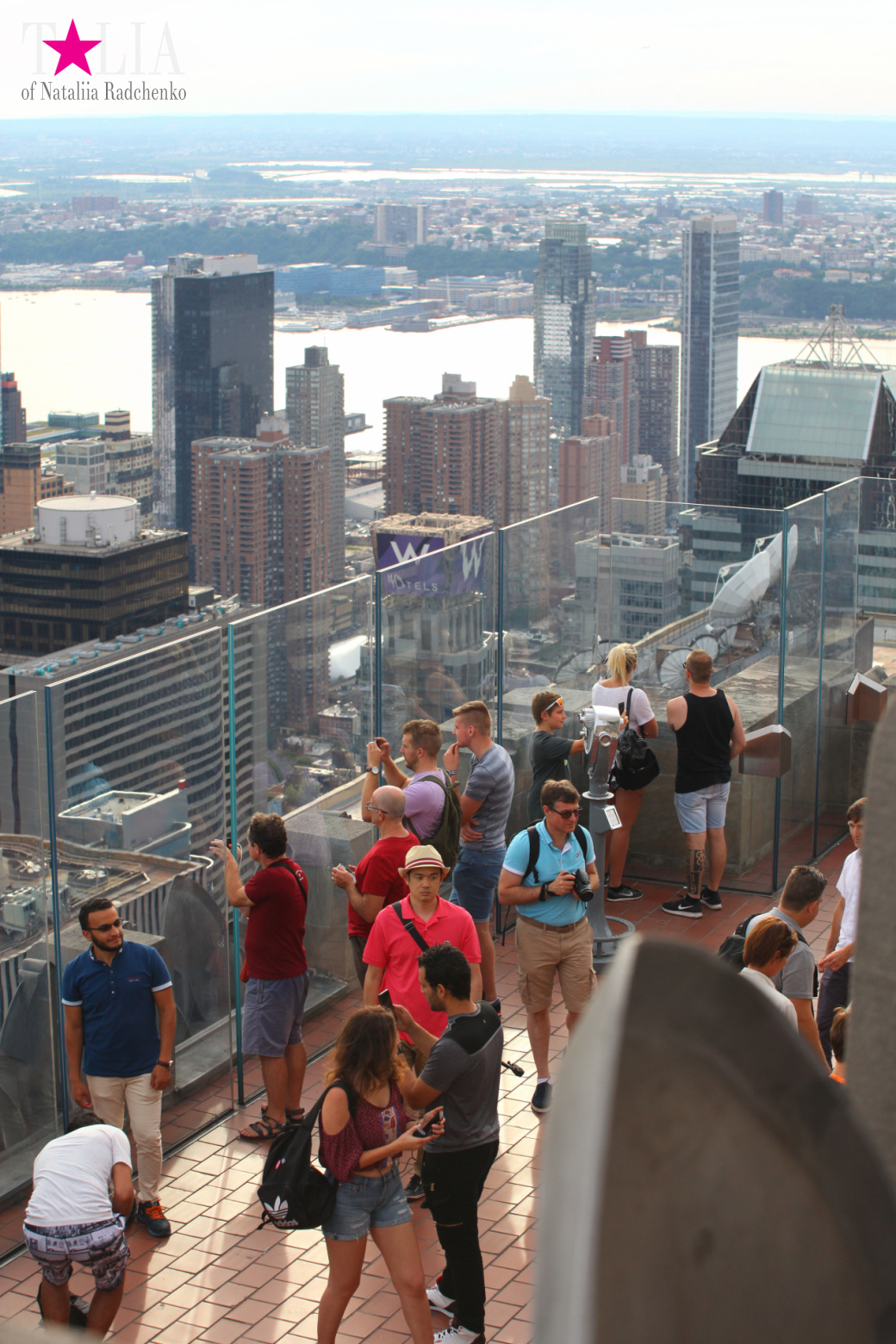 Смотровая площадка Рокфеллер-центра в Нью-Йорке