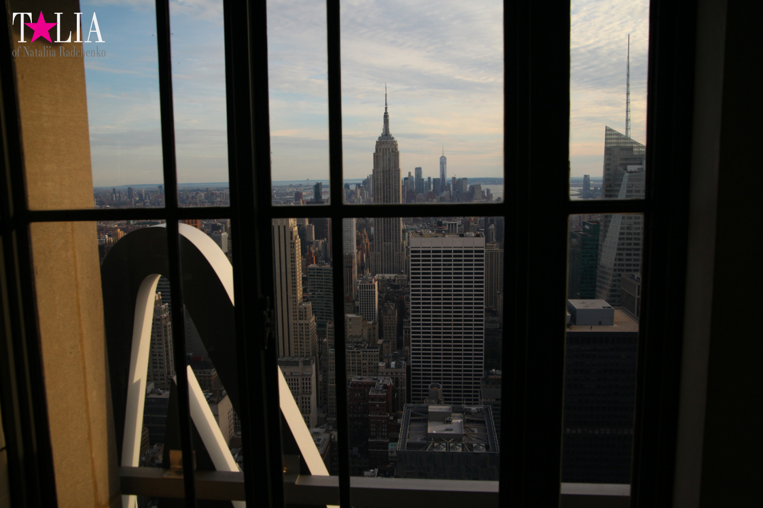 Смотровая площадка Рокфеллер-центра в Нью-Йорке