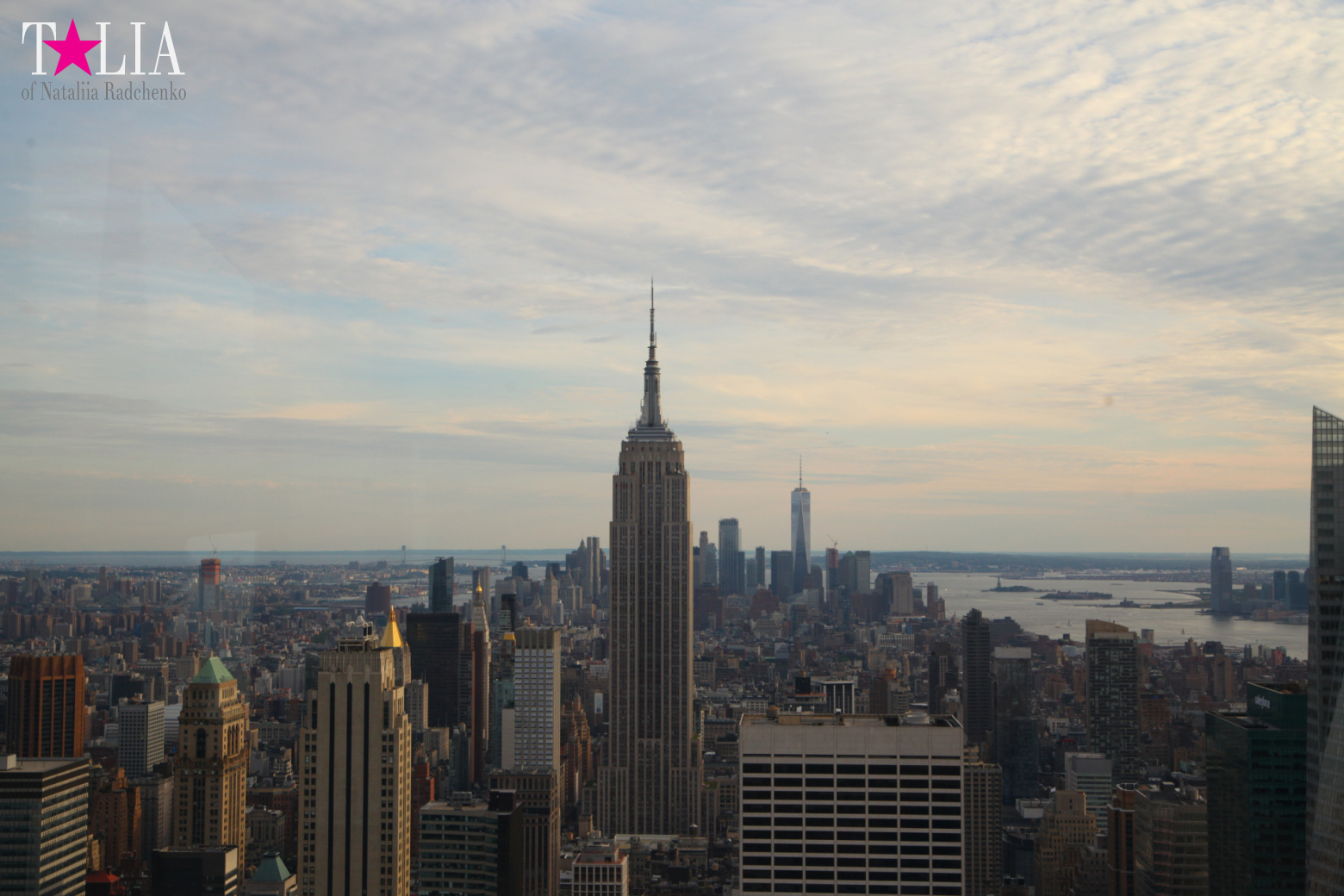 Смотровая площадка Рокфеллер-центра в Нью-Йорке