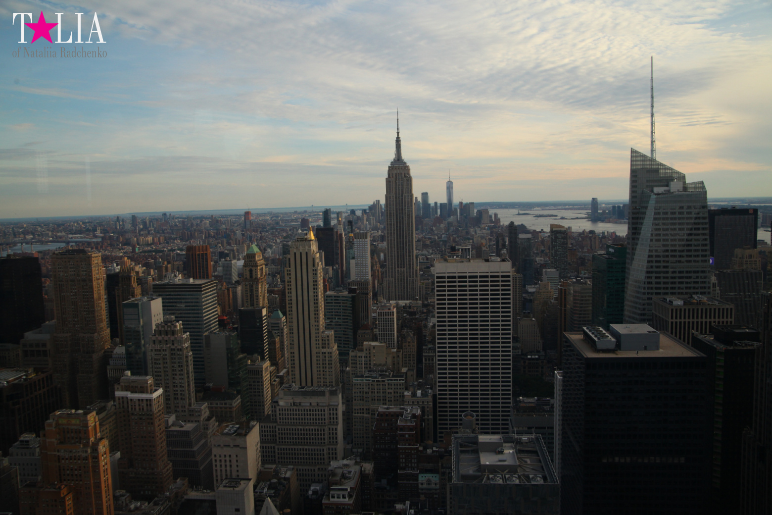 Смотровая площадка Рокфеллер-центра в Нью-Йорке