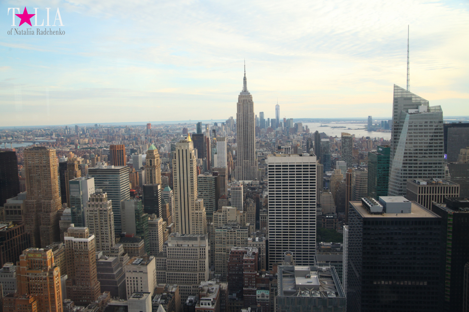 Смотровая площадка Рокфеллер-центра в Нью-Йорке