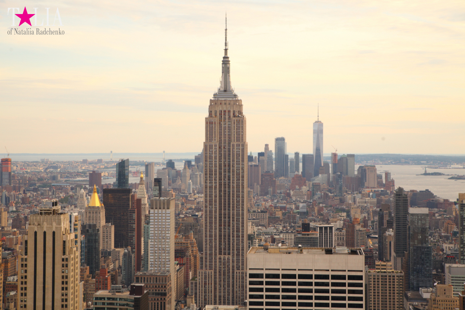 Смотровая площадка Рокфеллер-центра в Нью-Йорке