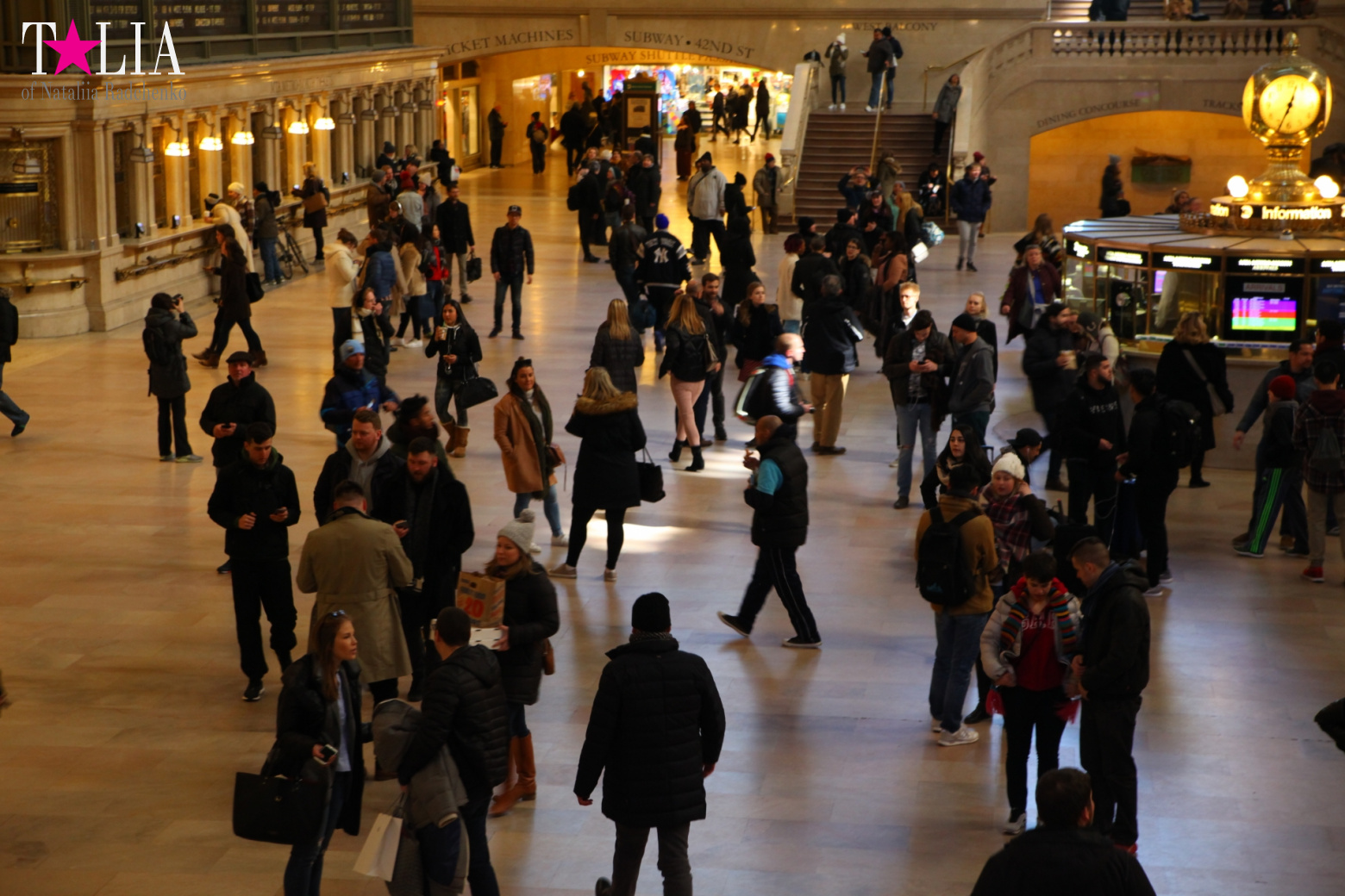 Гранд Централ Терминал или Центральный Вокзал Нью-Йорка