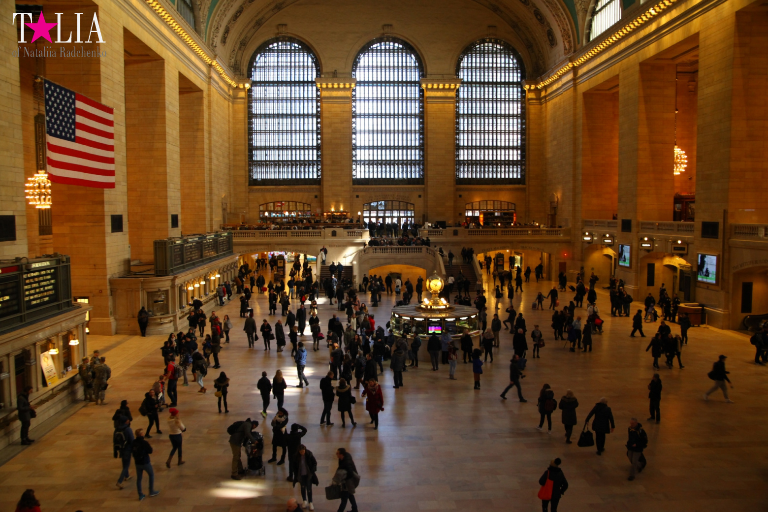 Гранд Централ Терминал или Центральный Вокзал Нью-Йорка
