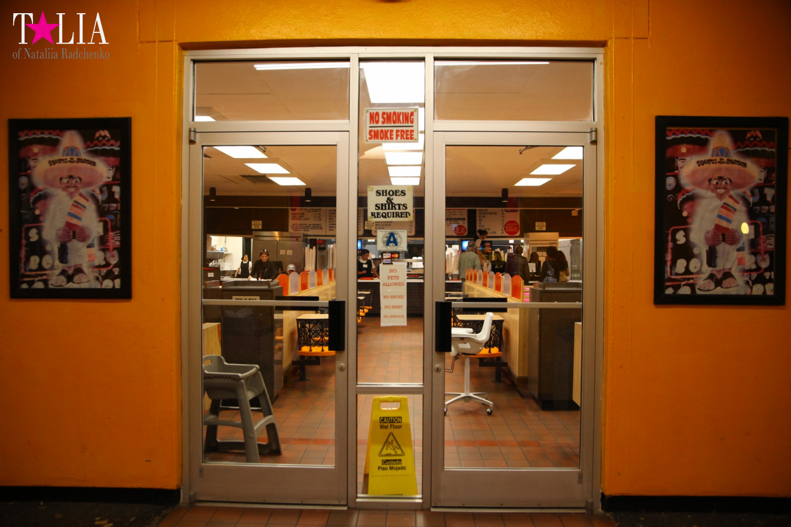 ''South of the Border". The middle of the way from New York to Miami by car