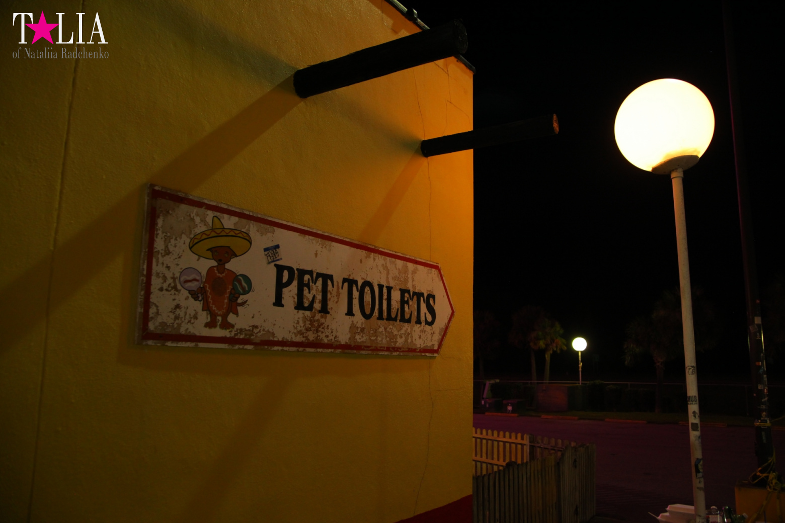 ''South of the Border". The middle of the way from New York to Miami by car