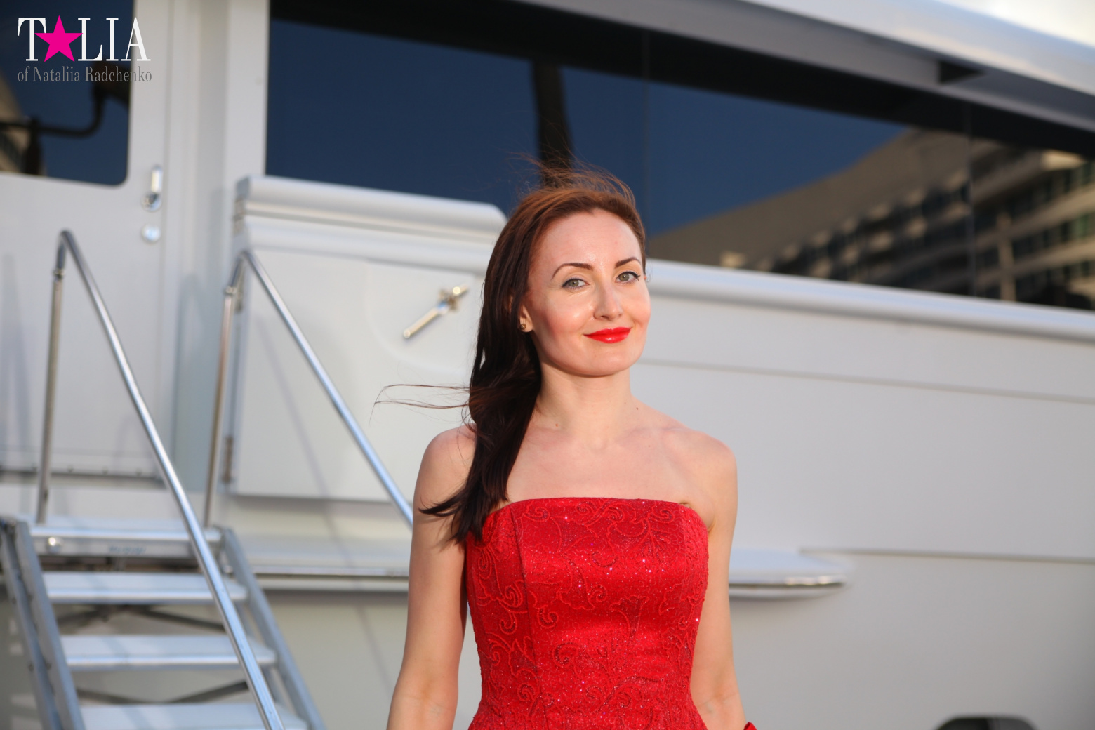 Яхты, Пальмы, Залив - Набережная Миддл Майами Бич, Коллинз Авеню